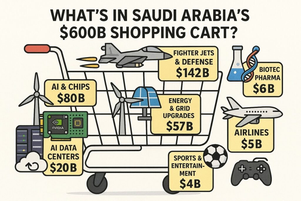 Saudi Arabias 600B Shopping Cart