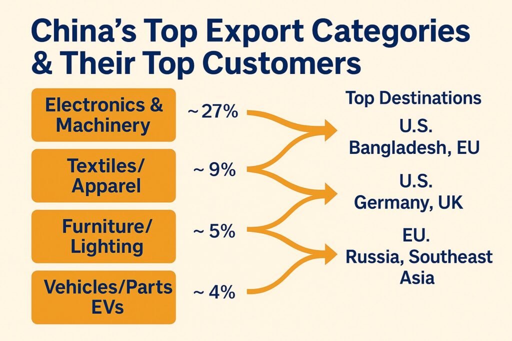 Who depends on China