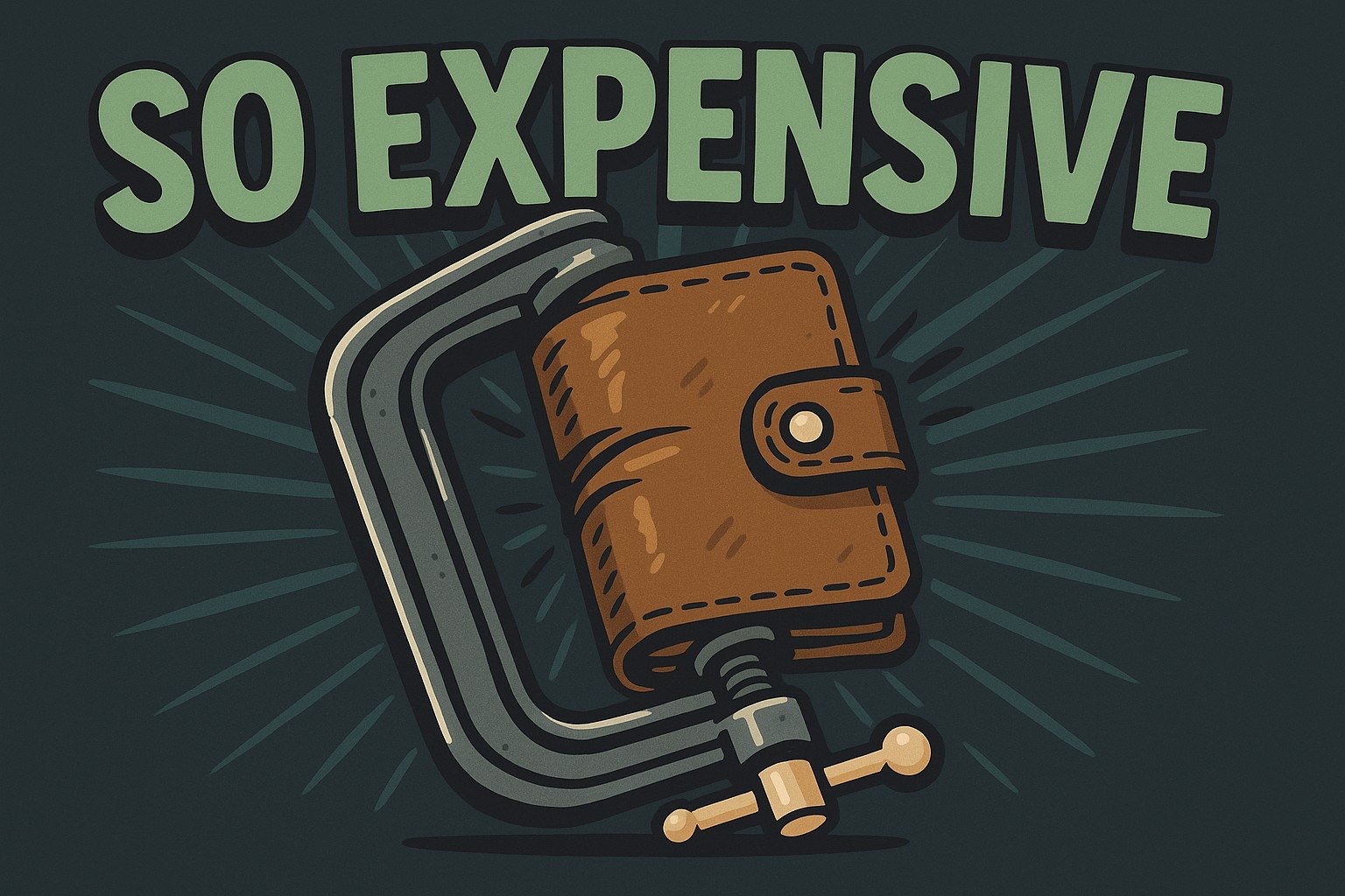 Wallet Being Squeezed